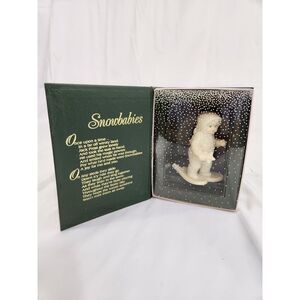 Snowbabies Winter Tales By Department 56 Snowshoes And Holding A Star‎ W/ Box